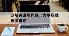 IM电竞下载网址-沙尔克客场作战，力争取胜摆脱低迷